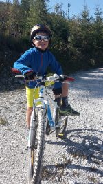 Mit den Mountainbikes vom Schöckl